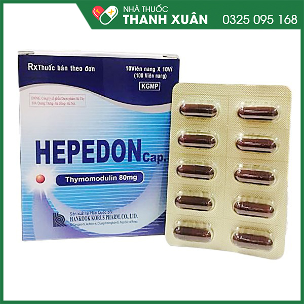 Thuốc Hepedon 80mg giúp tăng cường miễn dịch